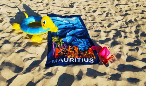 beach mauritius towel