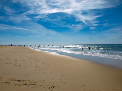 beach ocean sand