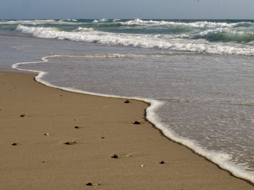 beach sand ocean