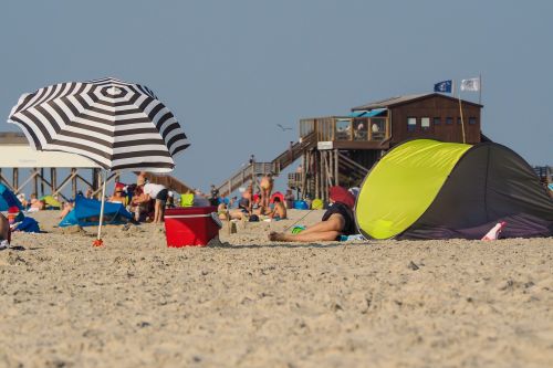 beach parasol beach shelter