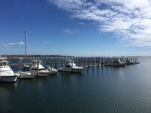 beach boats water