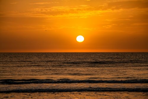 beach sunset sun