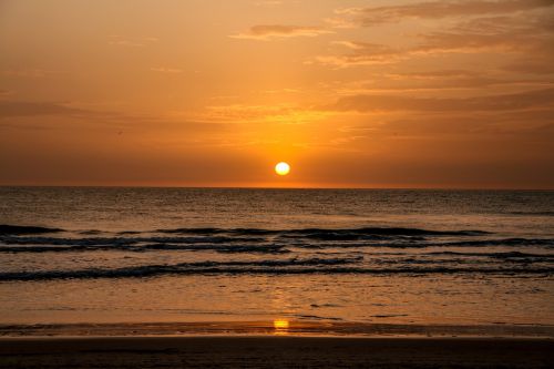 beach sunset sun