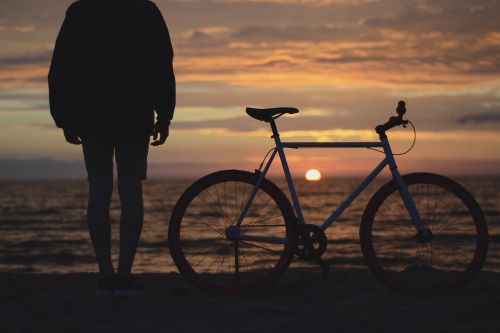 beach bicycle bike