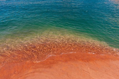 beach ocean sand