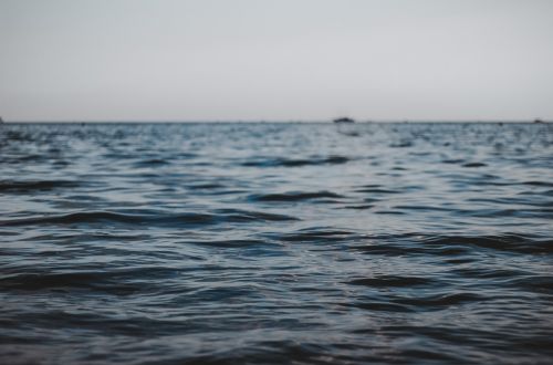 beach horizon ocean