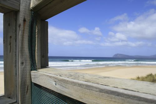 beach view window