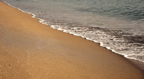 beach foam sardinia