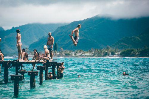 beach fun landscape