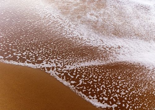 beach wave sand
