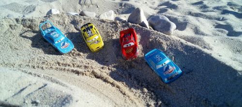 beach car sand