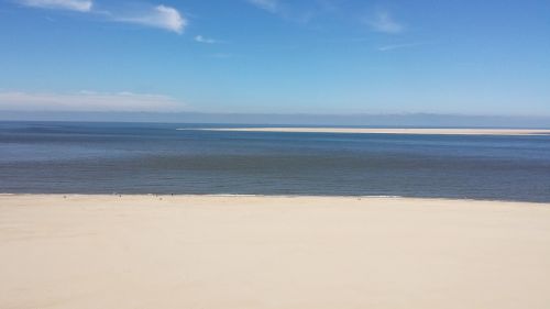 beach sky sea