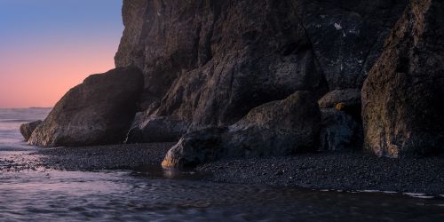 beach pacific coastline ocean