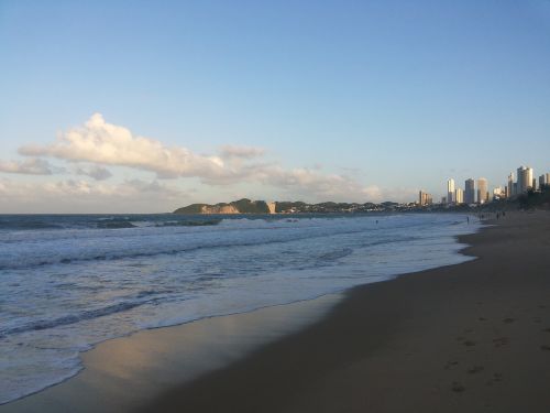 beach beira mar sunset