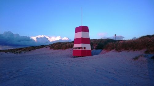 beach tower baltic sea