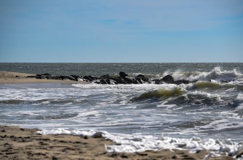 beach sand water