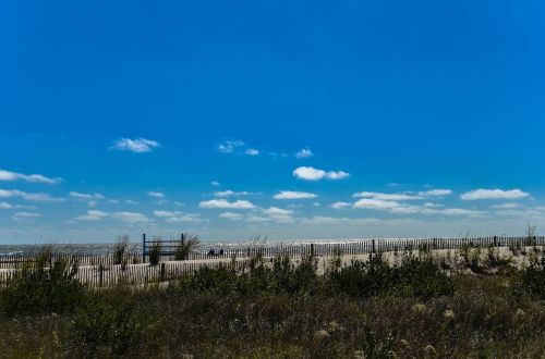 beach sand sky