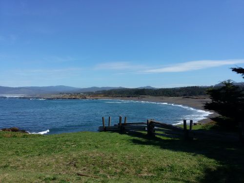 beach coast ocean