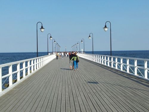 beach pier walk