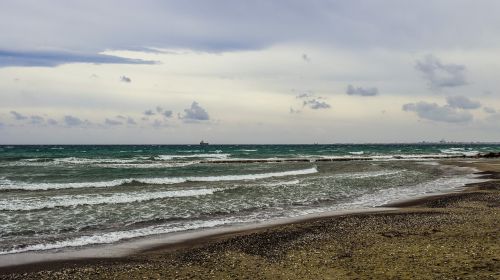 beach sea waves