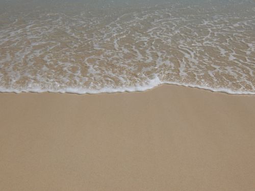 beach sand wave