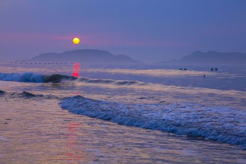 beach sunrise