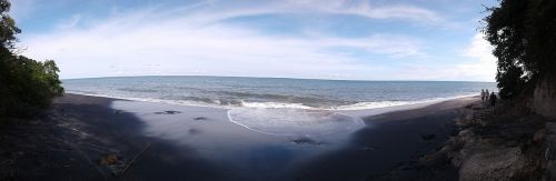 beach black sand