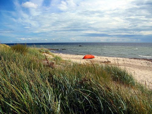 beach sea lonely