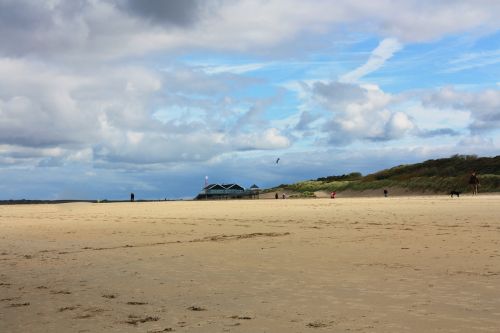 beach holland sea