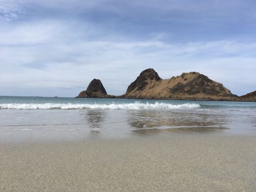 beach sea waves