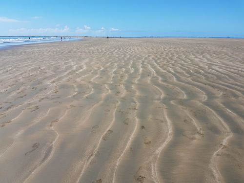 beach ocean sky