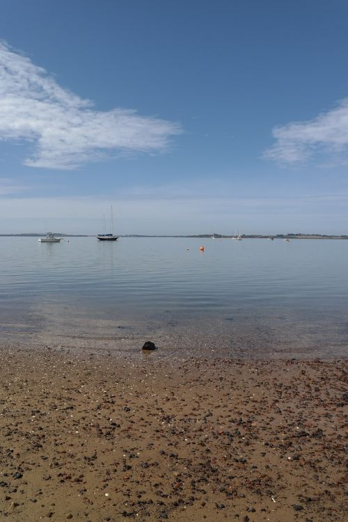 beach sky sea