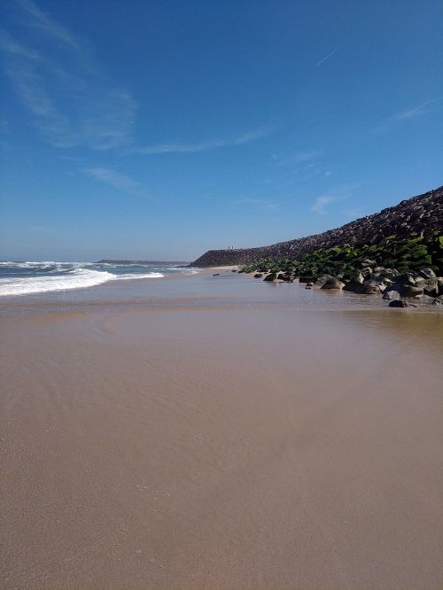 beach rocks portugal