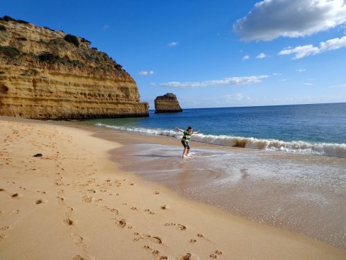 beach portugal sea