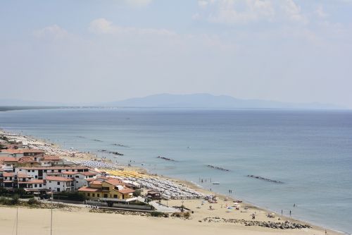 beach airview summer