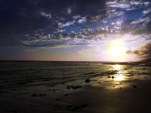 beach sunset