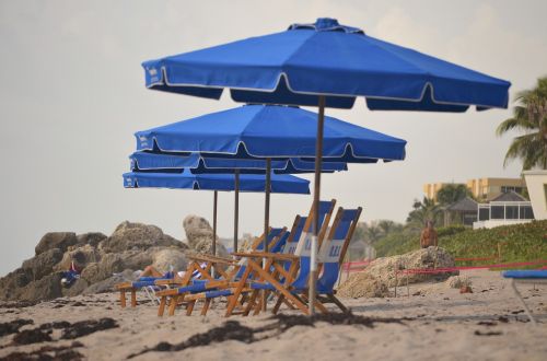 beach beach chairs beach umbrellas