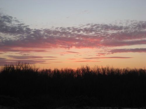 beach sunset sky