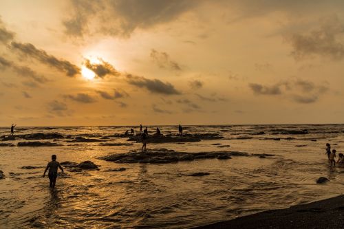 beach sunset sunset beach