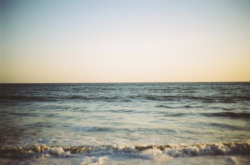 beach water waves