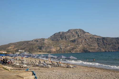 beach island of crete greece