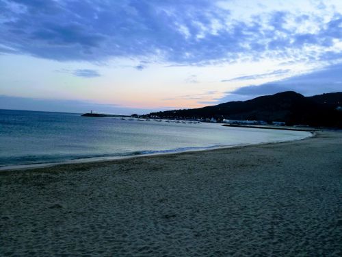beach sunset mar