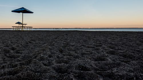 beach sorrow loneliness