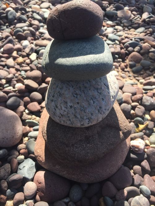 beach rock stone