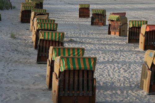 beach germany baskets