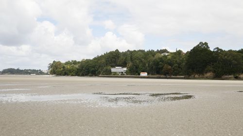 beach sand house