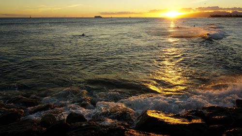 beach wave sea