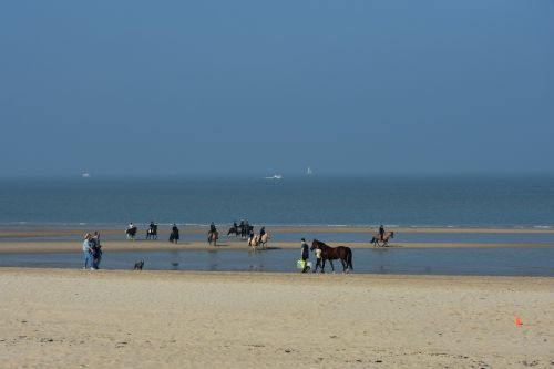 beach reiter north sea