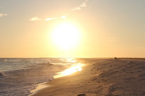 beach sun wave