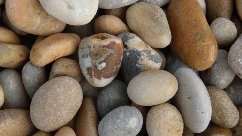 beach pebble beach stones